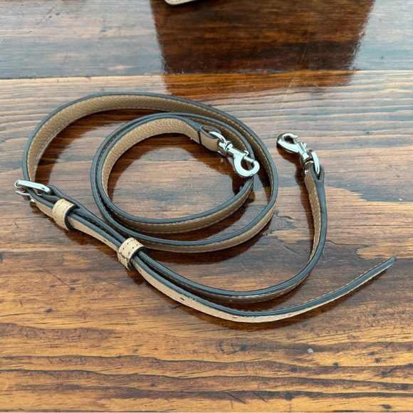 Rebecca Minkoff Women's Micro Regan Leather Satchel - Tan - Like New - Picture 9 of 11